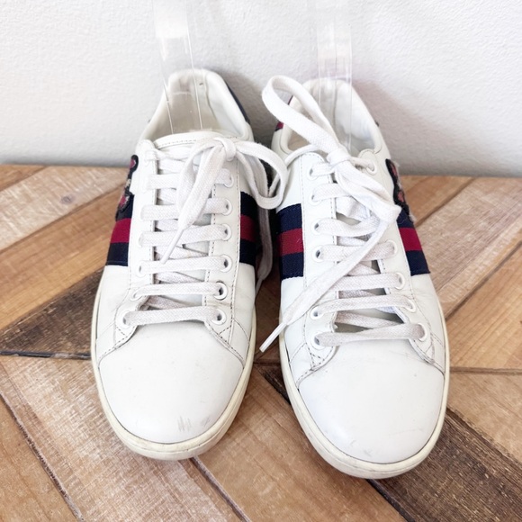 Gucci Ace Year of the Dog White Sneakers - Picture 10 of 16